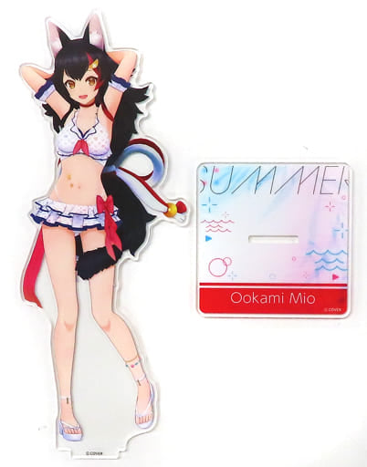 Ookami Mio VTuber Hololive 3D Acrylic Stand Shiny Wave Ver. Acrylic Stands [USED]