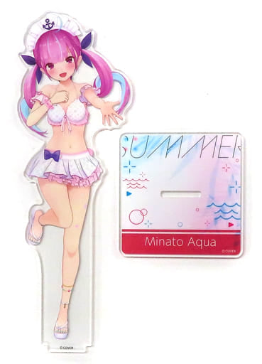 Minato Aqua VTuber Hololive 3D Acrylic Stand Shiny Wave Ver. Acrylic Stands [USED]