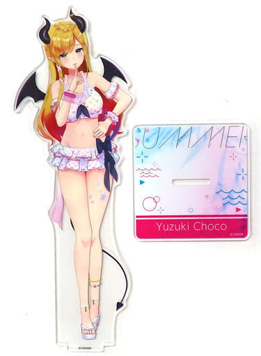 VTuber Hololive Yuzuki Choco 3D Acrylic Stand Shiny Wave Ver. Acrylic Stands [USED]