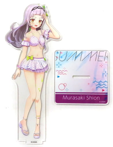 VTuber Hololive Murasaki Shion 3D Acrylic Stand Shiny Wave Ver. Acrylic Stands [USED]