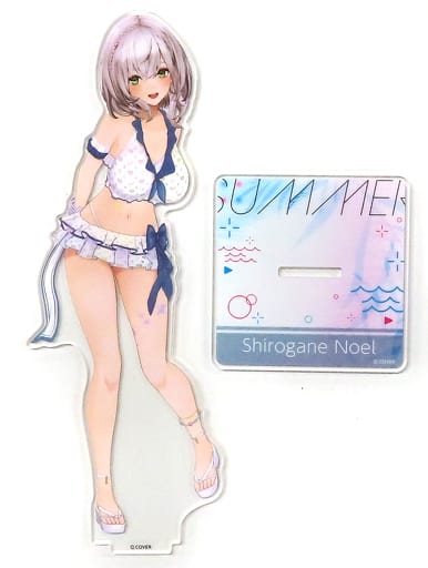 Shirogane Noel VTuber Hololive 3D Acrylic Stand Shiny Wave Ver. Acrylic Stands [USED]