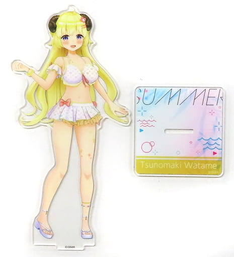 Tsunomaki Watame VTuber Hololive 3D Acrylic Stand Shiny Wave Ver. Acrylic Stands [USED]