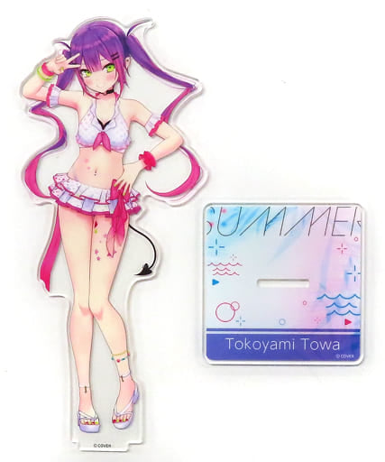 Tokoyami Towa VTuber Hololive 3D Acrylic Stand Shiny Wave Ver. Acrylic Stands [USED]