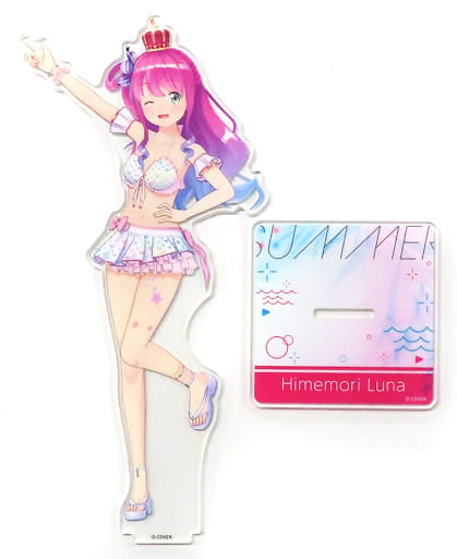 Himemori Luna VTuber Hololive 3D Acrylic Stand Shiny Wave Ver. Acrylic Stands [USED]