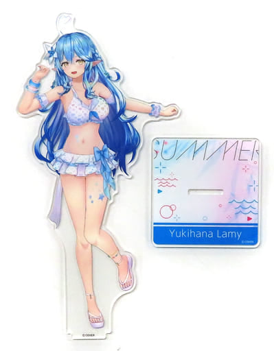 Yukihana Lamy VTuber Hololive 3D Acrylic Stand Shiny Wave Ver. Acrylic Stands [USED]