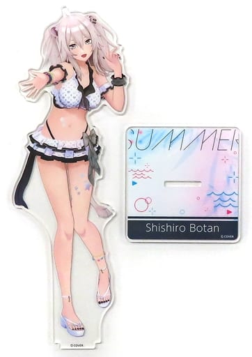 Shishiro Botan VTuber Hololive 3D Acrylic Stand Shiny Wave Ver. Acrylic Stands [USED]