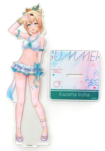 Kazama Iroha VTuber Hololive 3D Acrylic Stand Shiny Wave Ver. Acrylic Stands [USED]