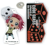 Karen Kouzuki Code Geass: Lelouch of the Rebellion Webkuji Dice of Disc Jockey Acrylic Key Chain Prize D Key Chain [USED]