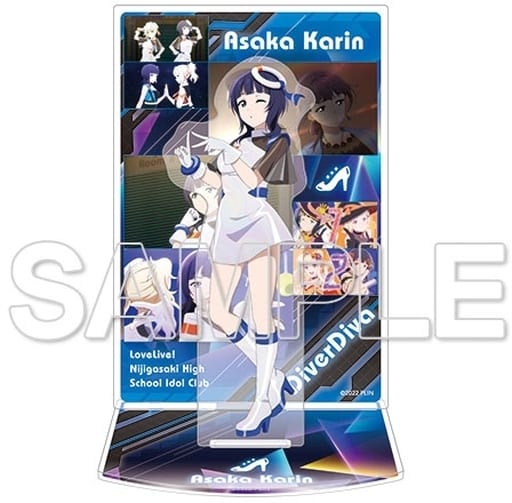 Karin Asaka Love Live! Nijigasaki High School Idol Club Acrylic Diorama Ver. Eternal Light Acrylic Stands [USED]