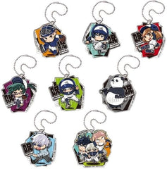 Nobara Kugisaki, etc. Jujutsu Kaisen Pyoncolle Jutsu Koshien Acrylic Keychain All 8 Types Set Key Chain [USED]