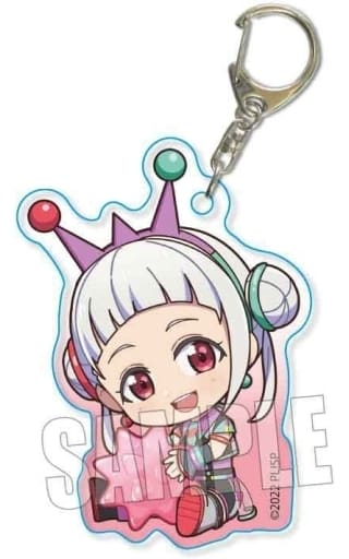 Chisato Arashi Vitamin Summer!Ver. Love Live! Superstar!! Gyugyutto Acrylic Key Chain Key Ring [USED]