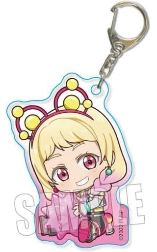 Natsumi Onitsuka Vitamin Summer!Ver. Love Live! Superstar!! Gyugyutto Acrylic Key Chain Key Ring [USED]