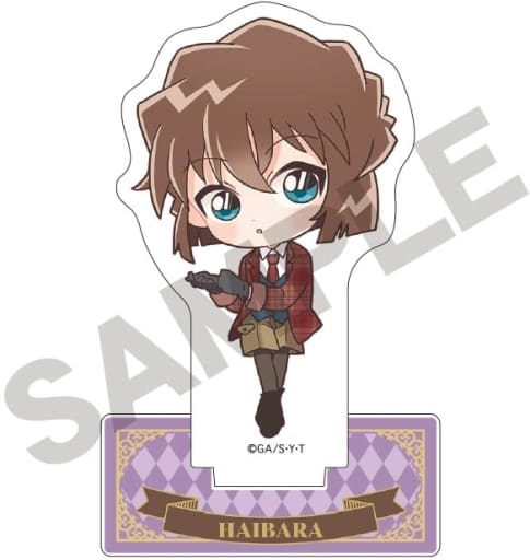 Ai Haibara Mini Character British Style Detective Conan Acrylic Stand Acrylic Stand [USED]