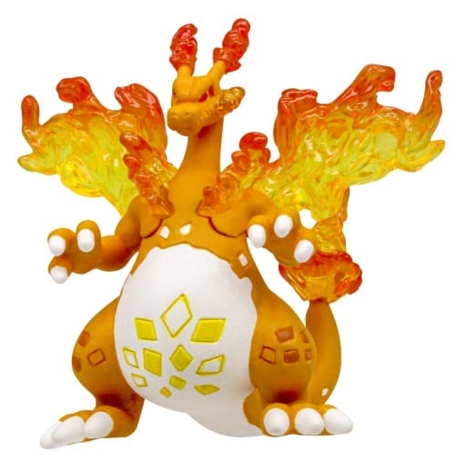 Charizard Gigantamax Form Pokemon Pokemon Netsuke Mascot Legend Battle Side-B Key Chain [USED]