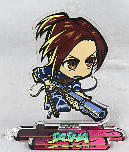 Sasha Blouse Attack on Titan Acrylic Stand Charm Trading Acrylic Stand Charms Human Race B E-Diner Titan Cafe Limited Charm [USED]