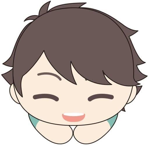 Toru Oikawa Haikyu!! Hagu Chara Collection 06 Key Chain [USED]