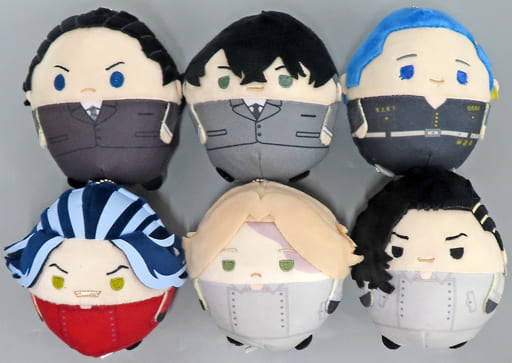 Chifuyu Matsuno, etc. Tokyo Revengers Fuwakororin 004 All 6 Types Set Key Chain [USED]