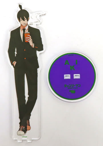 Chainsaw Man Aki Hayakawa Big Acrylic Stand animate cafe Limited Acrylic Stands [USED]