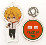 Denji Chainsaw Man Trading Acrylic Stand Key Chain animate cafe Limited Key Chain [USED]