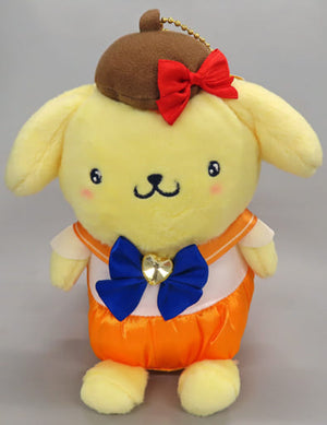 Pompompurin Sailor Venus Sailor Moon Eternal X Sanrio Characters Mascot Holder Key Chain [USED]