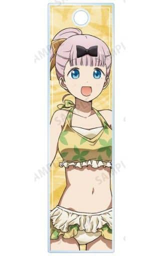 Chika Fujiwara B Kaguya-sama: Love is War Ultra Romantic Newly Drawn Swimsuit Ver. Trading Stick Acrylic Key Chain Key Chain [USED]