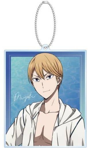 Miyuki Shirogane Kaguya-sama: Love is War Ultra Romantic Newly Drawn Illustration Big Acrylic Key Chain Key Chain [USED]