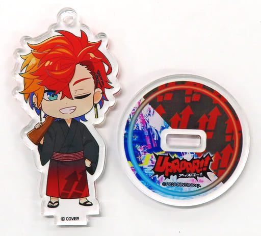 Gamma Hizaki Vtuber Holo Stars Uproar!! Trading Acrylic Stand Key Chain Akibayabai 2022 Limited Key Chain [USED]