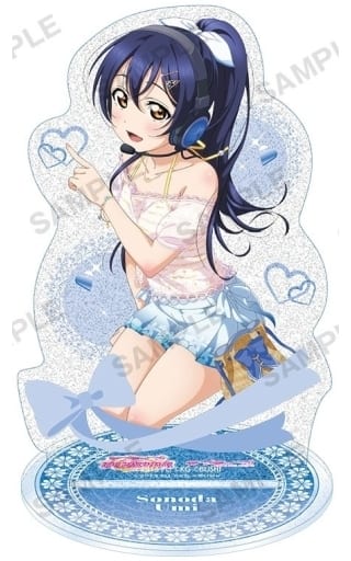 Umi Sonoda Love Live! School Idol Festival Kirarin Acrylic Stand M's World Travel Acrylic Stands [USED]
