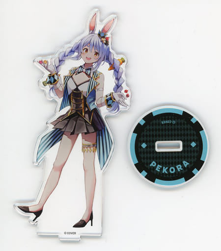 Usada Pekora VTuber Hololive Life-Scale Acrylic Stand Casino Dealer Ver. Red Tokyo Tower Limited Acrylic Stands [USED]
