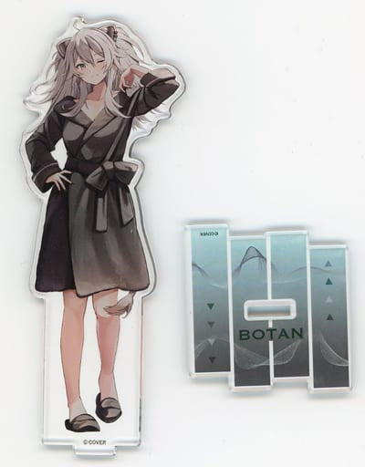 VTuber Hololive Shishiro Botan Life-Scale Acrylic Stand Bathrobe Ver. Red Tokyo Tower Limited Acrylic Stands [USED]