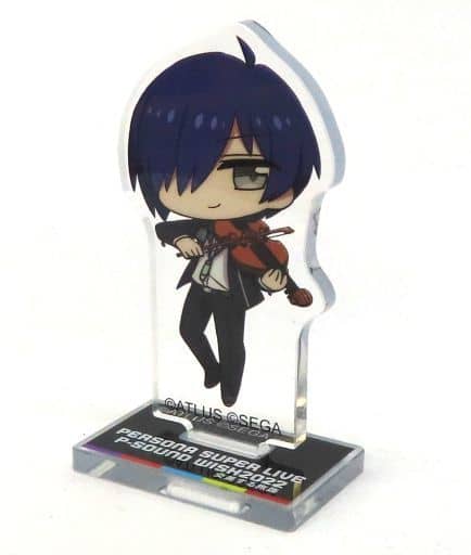 Persona 3 Male Protagonist Trading P-SOUND Gacha Acrylic Stand PERSONA SUPER LIVE P-SOUND WISH 2022 Crossing Paths Exclusive Acrylic Stands [USED]