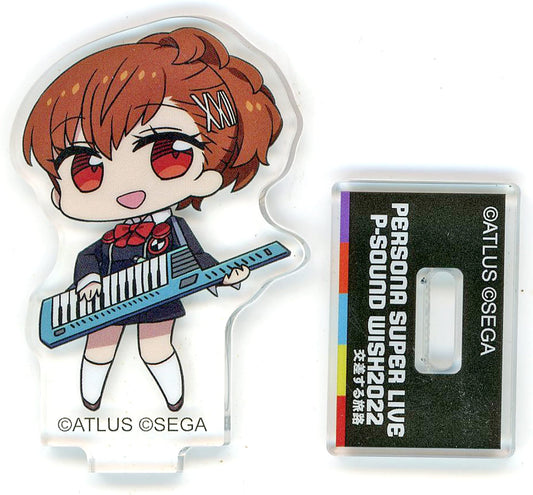 Persona 3 Portable Female Protagonist Trading P-SOUND Gacha Acrylic Stand PERSONA SUPER LIVE P-SOUND WISH 2022 Crossing Paths Exclusive Acrylic Stands [USED]