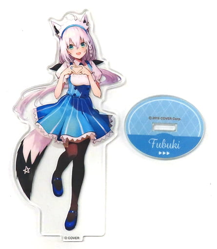 Shirakami Fubuki VTuber Hololive Acrylic Stand Lawson Campaign Limited Acrylic Stands [USED]