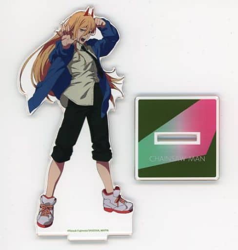 Chainsaw Man Power Character Acrylic Figure Pop Up Shop in Parco Limited Acrylic Stands [USED]