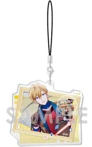 Nagi Rokuya IDOLiSH7 Charafeuille Acrylic Strap Anniversary 2021 Box.A Key Chain [USED]