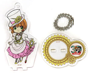 Sakura Kinomoto Cardcaptor Sakura 30th Anniversary of Clamp Painting Industry Trading Acrylic Stand Key Chain 30th Anniversary Version Group A animate cafe Limited Key Chain [USED]