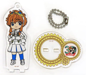 Misaki Suzuhara Angelic Layer 30th Anniversary of Clamp Painting Industry Trading Acrylic Stand Key Chain 30th Anniversary Version Group A animate cafe Limited Key Chain [USED]