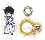 Kamui Shiro X 30th Anniversary of Clamp Painting Industry Trading Acrylic Stand Key Chain 30th Anniversary Version Group A animate cafe Limited Key Chain [USED]