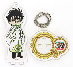 Fuma Momoh X 30th Anniversary of Clamp Painting Industry Trading Acrylic Stand Key Chain 30th Anniversary Version Group A animate cafe Limited Key Chain [USED]