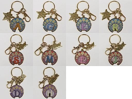 Yuki Ange, etc. Visual Prison Taito Lottery Motif Metal Charm Prize E All 10 Types Set Charm [USED]