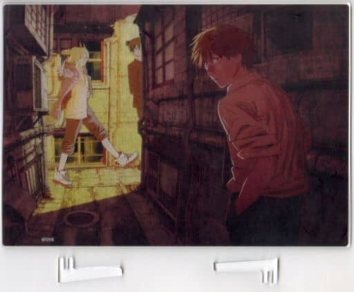 Chainsaw Man Denji Aki Power Foil-In Acrylic Art Made to Order Limited Acrylic Stands [USED]
