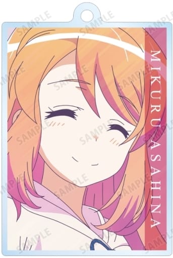 Mikuru Asahina A The Disappearance of Yuki Nagato chan Ani-Art Clear Label Trading Acrylic Key Chain Key Chain [USED]