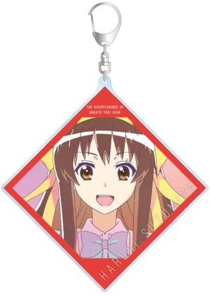 Haruhi Suzumiya The Disappearance of Yuki Nagato chan Ani-Art Clear Label Big Acrylic Key Chain Key Chain [USED]