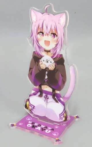 Nekomata Okayu VTuber Hololive Acrylic Stand Birthday Anniversary 2022 Acrylic Stands [USED]