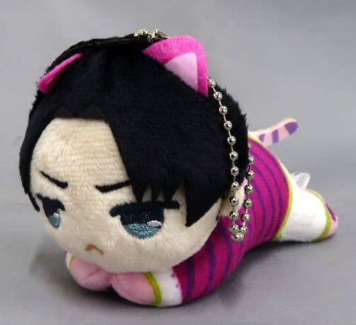 Levi Ackerman Attack on Titan Kujimate Nuikuji Hagu Chara Collection E-E Prize Key Chain [USED]