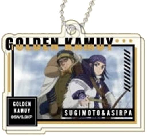 Saichi Sugimoto Asirpa Golden Kamuy Decofla Acrylic Key Chain Key Chain [USED]