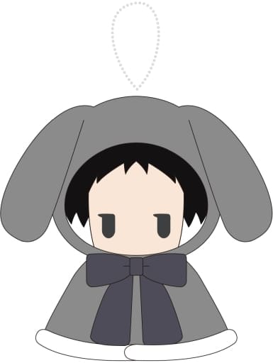 Ryunosuke Akutagawa Bungo Stray Dogs Rabbit Cape Plush Mascot [USED]