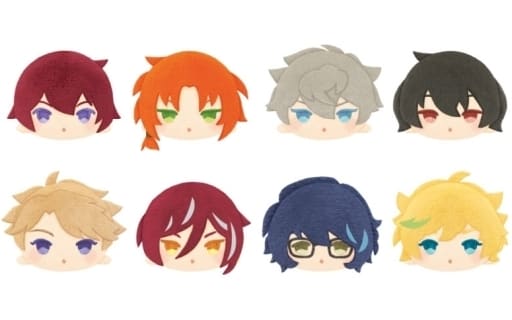 Tsukasa Suo, etc. Ensemble Stars!! Mochi Mochi Mascot Mini Vol.4 All 8 Types Set Key Ring [USED]