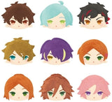 Chiaki Morisawa, etc. Ensemble Stars!! Mochi Mochi Mascot Mini Vol.5 All 9 Types Set Key Ring [USED]