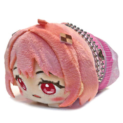 Noa Colorful Peach Mochikororin Plush Mascot Vol.2 Collerfuro Peach Gokurakuyu Raku Spa Limited Plush Toys [USED]